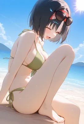 ビキニのおねえさん