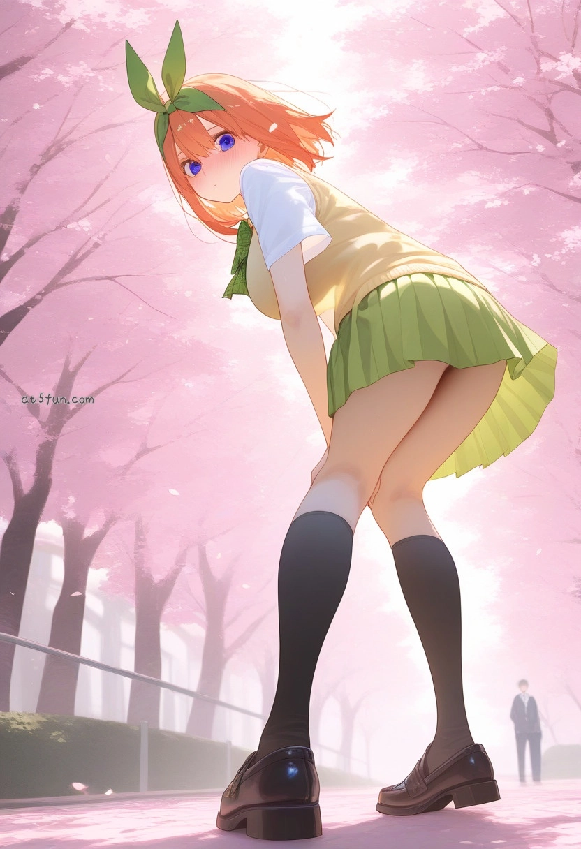 Quintuplets' First Spring Breeze