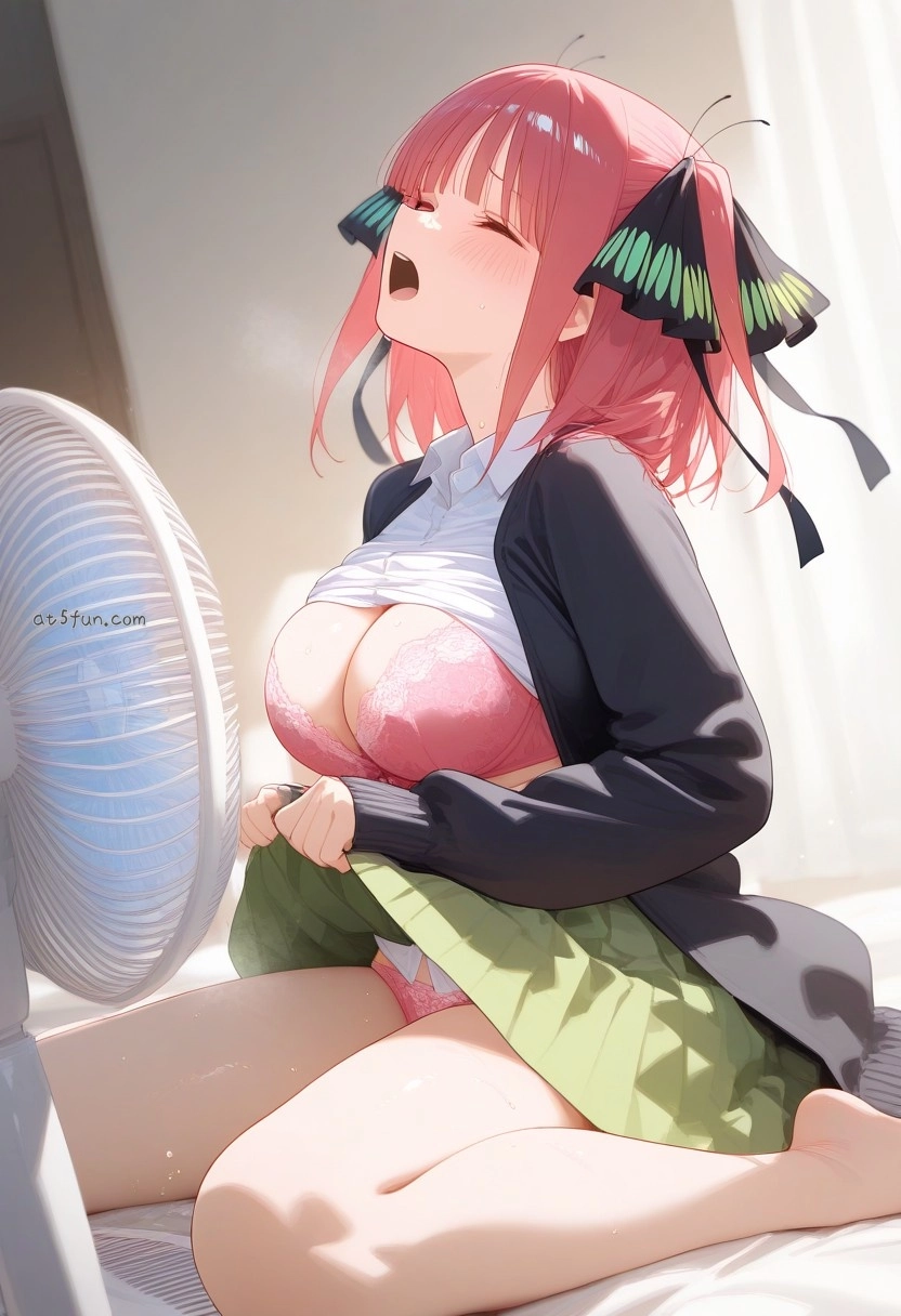 猛暑日の五つ子