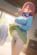 猛暑日の五つ子