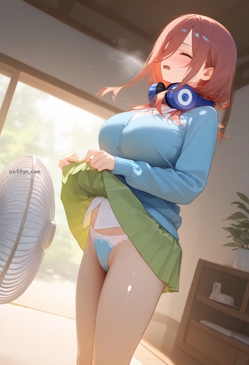 猛暑日の五つ子