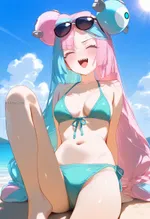 ビキニのおねえさん