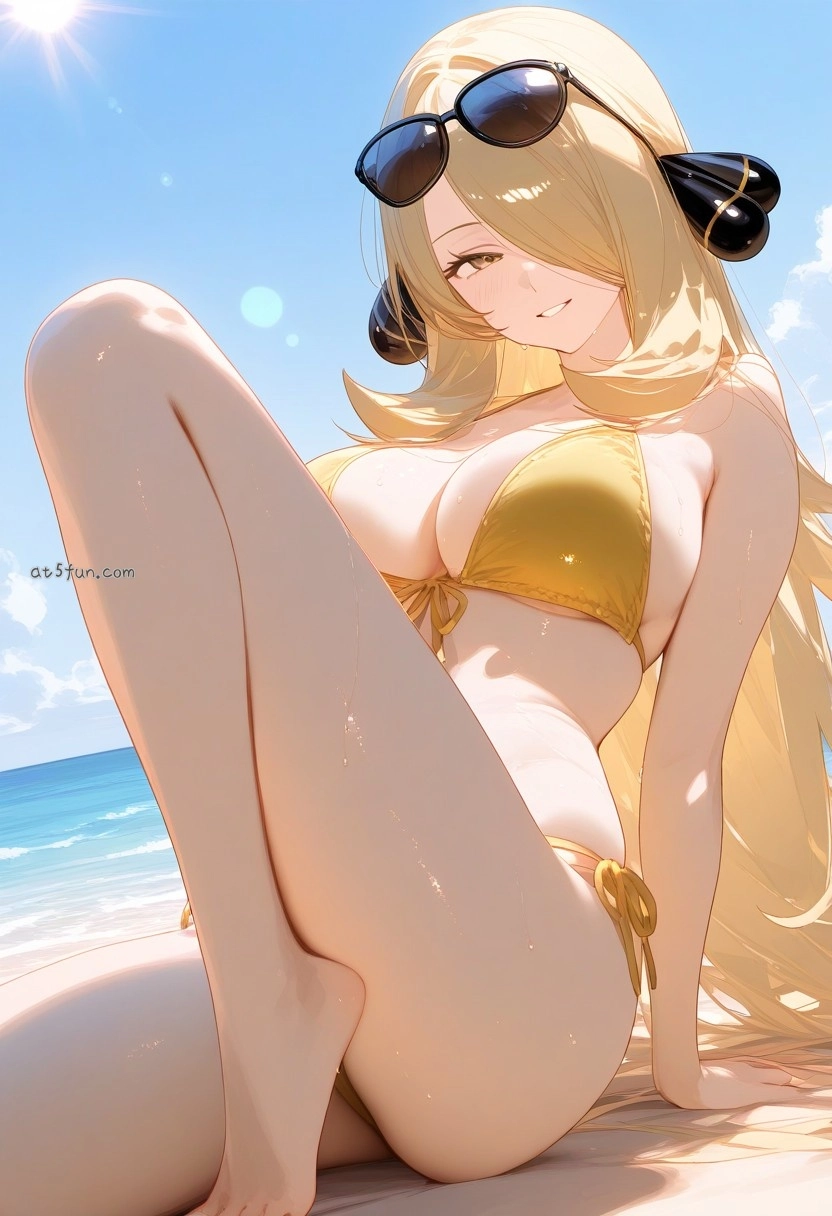 ビキニのおねえさん