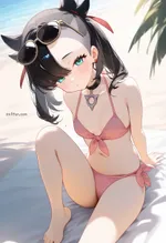 ビキニのおねえさん